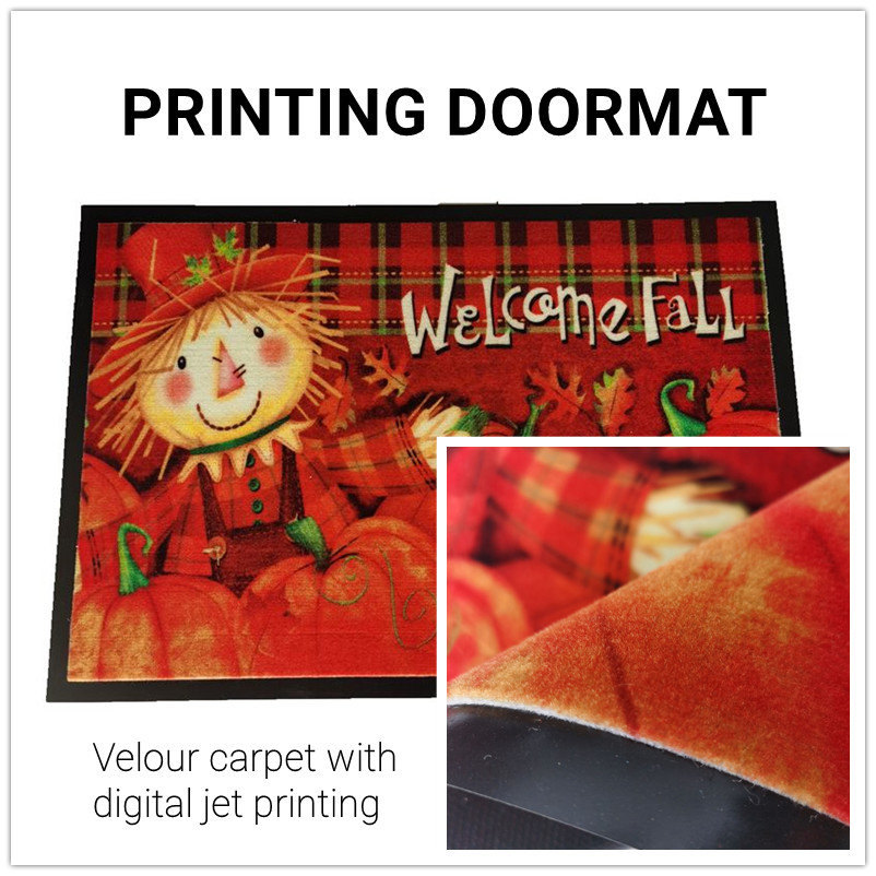 Custom Printing Doormat With Vinyl Backing16