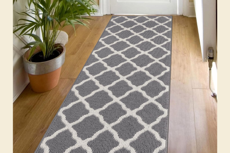 Bulk rolls of rubber back printed door mats available in 0.9m to 1.8m widths for custom cut sizes