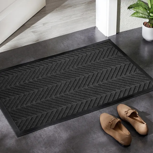 Tire Tread Pattern Rubber Doormat