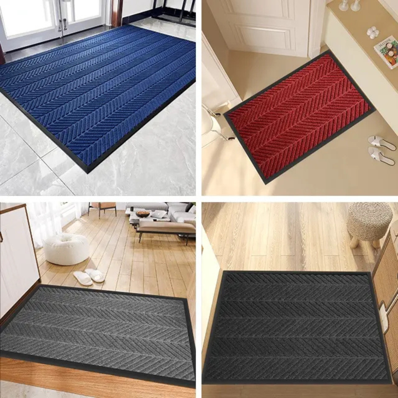 Tire Tread Pattern Rubber Doormat