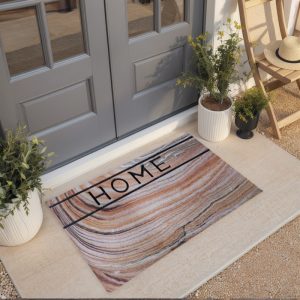 home flocked mat