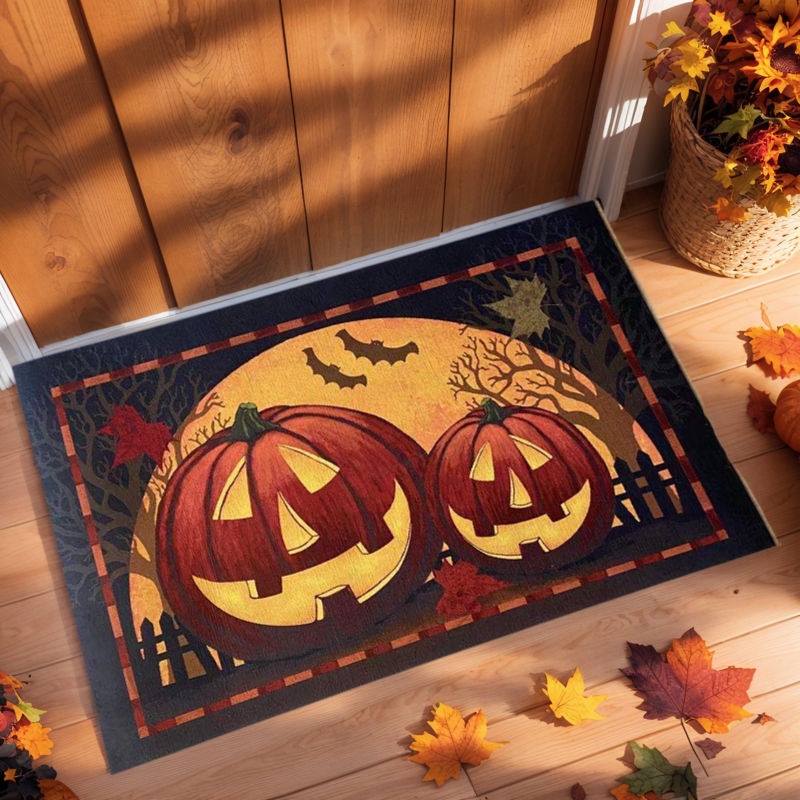 Custom Halloween Outdoor Mat