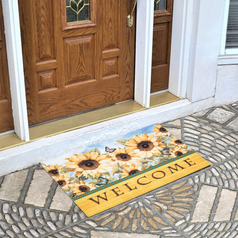 `custom-christmas-welcome-mats-wholesale