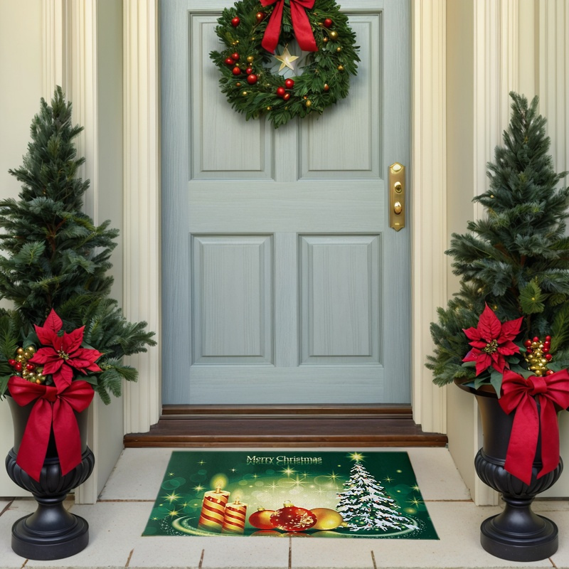Custom Christmas Outdoor Welcome Mat
