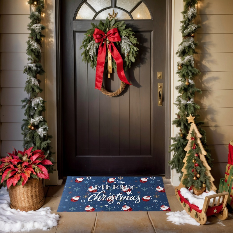 Custom Christmas Outdoor Welcome Mat
