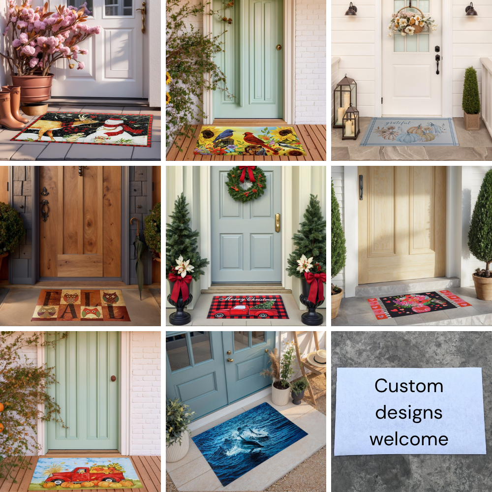 custom printed doormats